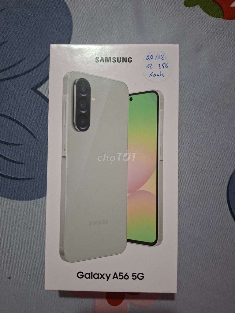 Samsung Galaxy A56 5G 12GB/256GB Xanh. Mua bán Điện thoại tại Thị xã An Nhơn Bình Định được đăng bởi Bất Ổn hình 1