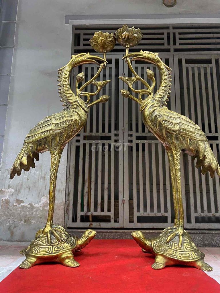 Đồ trang trí Đồng Vàng đồng 50cm. Mua bán Đồ sưu tầm, đồ cổ tại Quận 5 Tp Hồ Chí Minh được đăng bởi lê cường hình 1