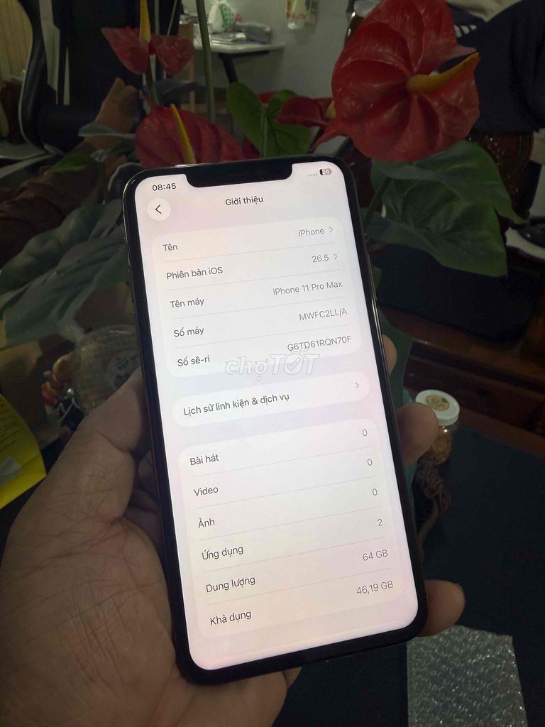 Apple iPhone 11 Pro Max 64GB Vàng Đã qua sử dụng. Mua bán Điện thoại tại Thành phố Biên Hòa Đồng Nai được đăng bởi thanh hình 1
