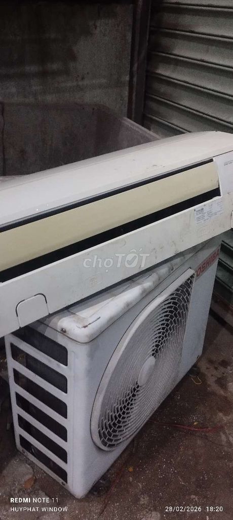 Máy lạnh Toshiba 2 ngựa Trắng. Mua bán Máy lạnh, điều hoà tại Thành phố Dĩ An Bình Dương được đăng bởi Thanh vu Giang hình 1