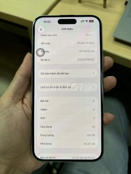 iPhone 15 Plus 128GB Xanh lá. Mua bán Điện thoại tại Quận 1 Tp Hồ Chí Minh được đăng bởi Hội Đồ Điện Tử hình 1