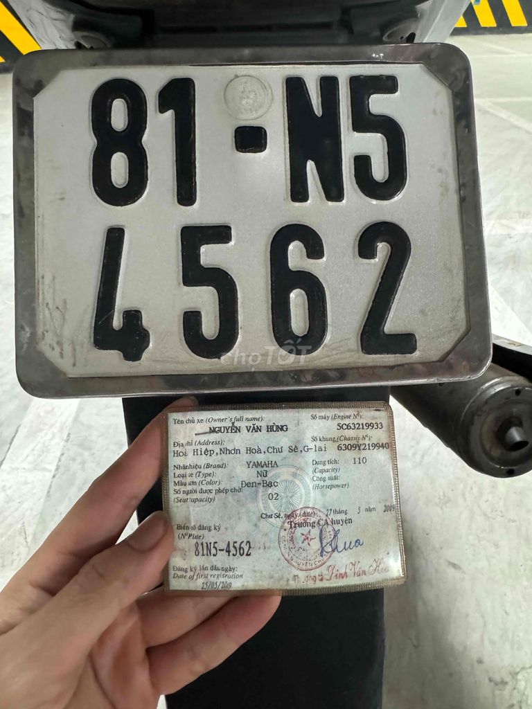 Bán xe Sirius 110 máy Zin, giấy tờ đầy đủ