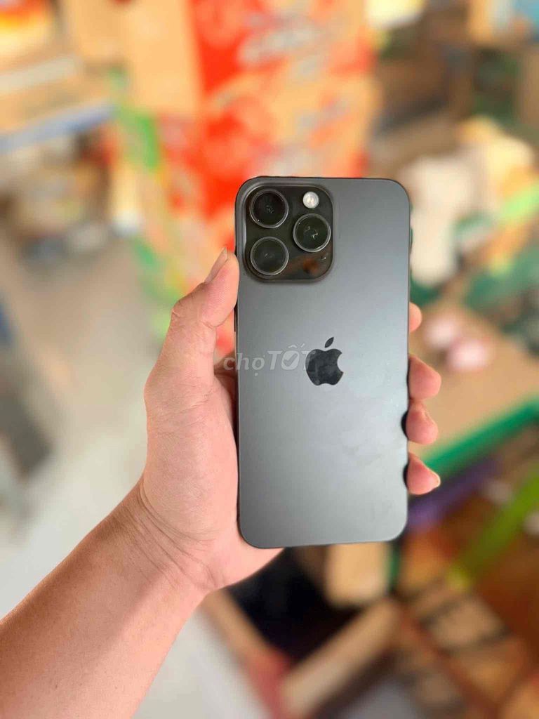 Apple iPhone 15 Pro Max 256GB Đen. Mua bán Điện thoại tại Huyện Gò Dầu Tây Ninh được đăng bởi Cầm Đồ Tùng Nga hình 1