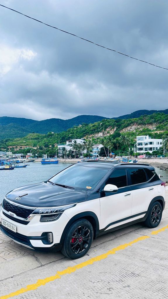 Kia Seltos 2020 Premium 1.4 AT - 87000 km. Mua bán Ô tô tại Quận Đống Đa Hà Nội được đăng bởi Quyết Chelsea hình 2