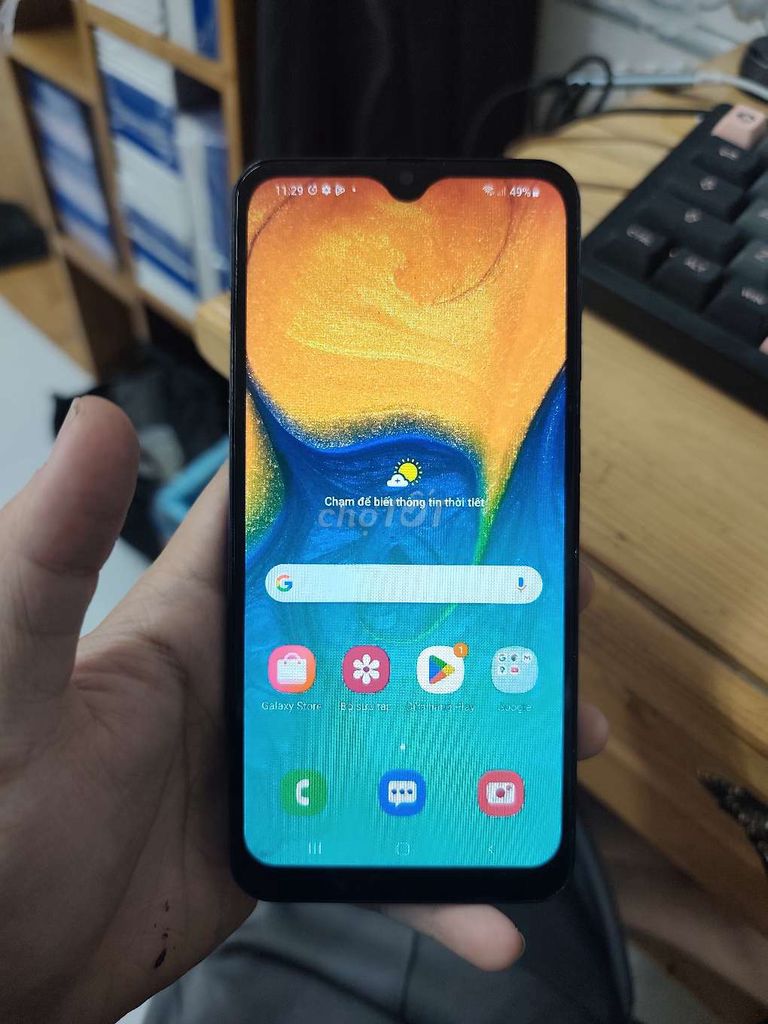 Samsung A30 32GB Xanh. Mua bán Điện thoại tại Huyện Hóc Môn Tp Hồ Chí Minh được đăng bởi Thọ hình 1