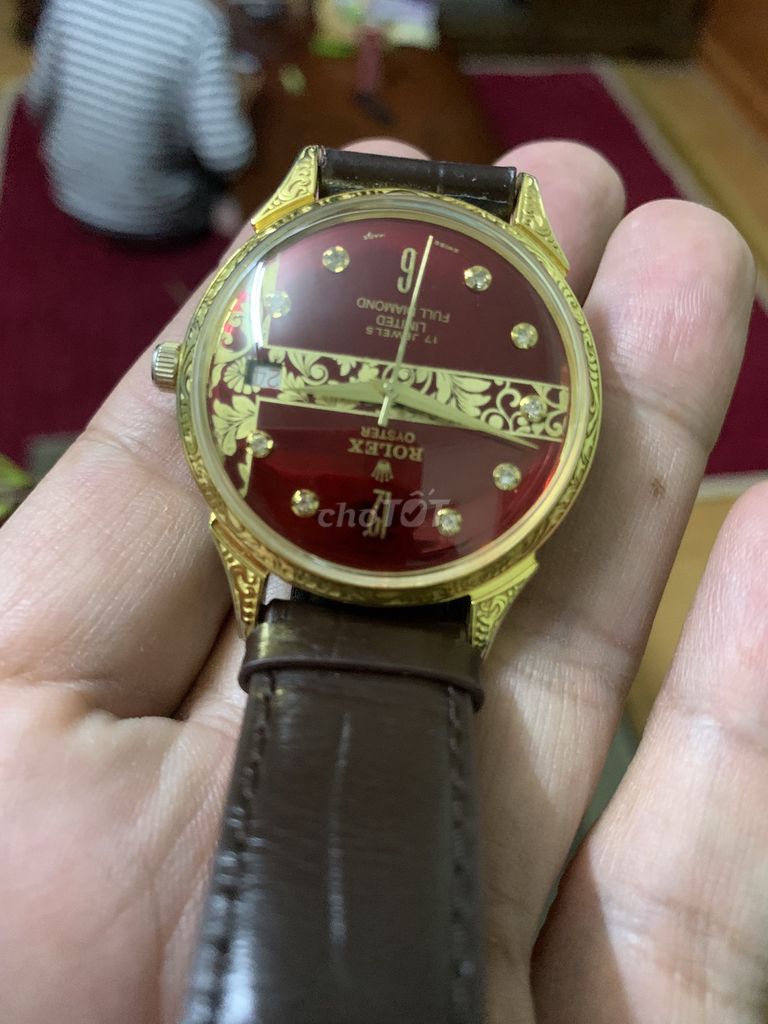 Đồng hồ Rolex Nam bọc vàng, lên dây. Mua bán Đồng hồ tại Quận Hai Bà Trưng Hà Nội được đăng bởi Trần Kiên Trung CĐN hình 1