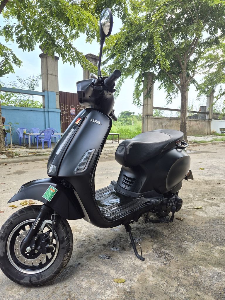 Мопед Vira 50cc черный, пробег 9000 км
