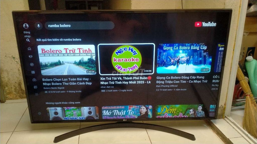 Tivi 43 inch LG 4K Android có bluetooth chuột bay