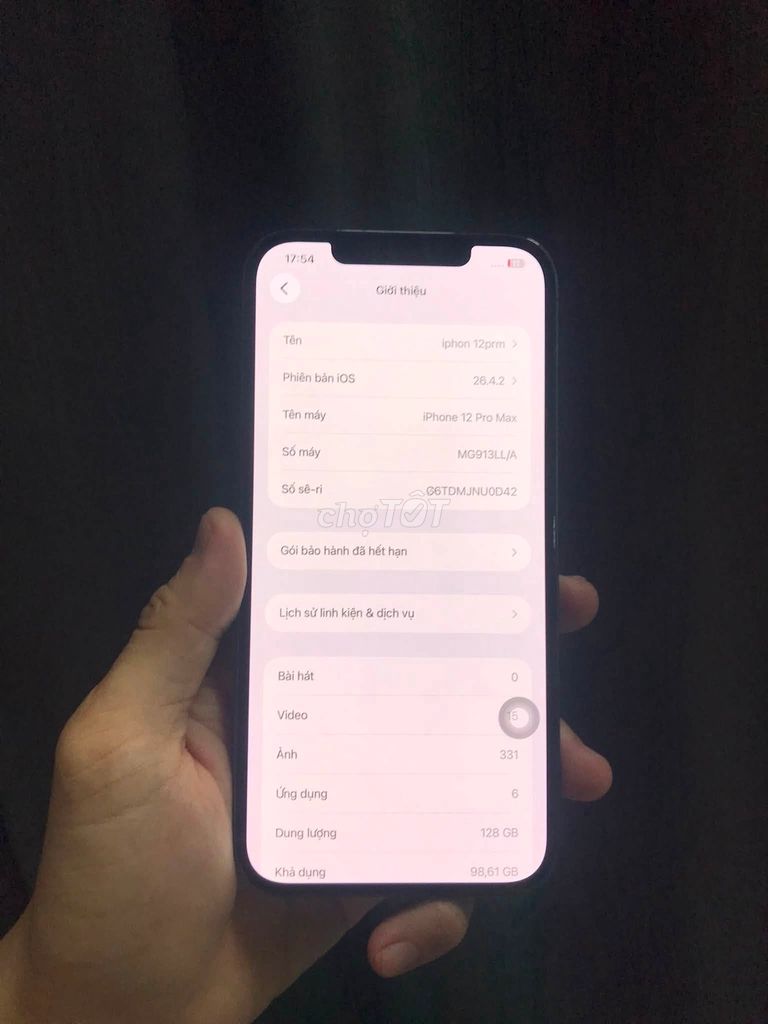 Apple iPhone 12 Pro Max 128GB Xanh Đã qua sử dụng. Mua bán Điện thoại tại Quận 1 Tp Hồ Chí Minh được đăng bởi Hội Đồ Điện Tử hình 1