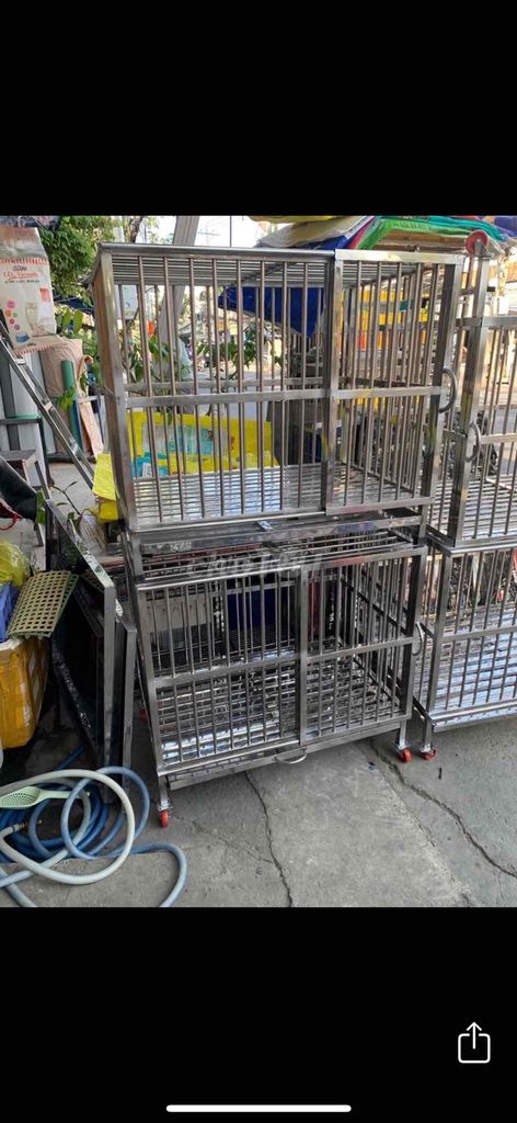 chuồng inox sắt❤️🦮🐈‍⬛ 3 tầng 2 tầng❤️💚💛 chó mèo. Mua bán Phụ kiện, Thức ăn, Dịch vụ tại Quận 8 Tp Hồ Chí Minh được đăng bởi Cửa Hàng Thanh Lý Đồ Cũ Mới hình 3