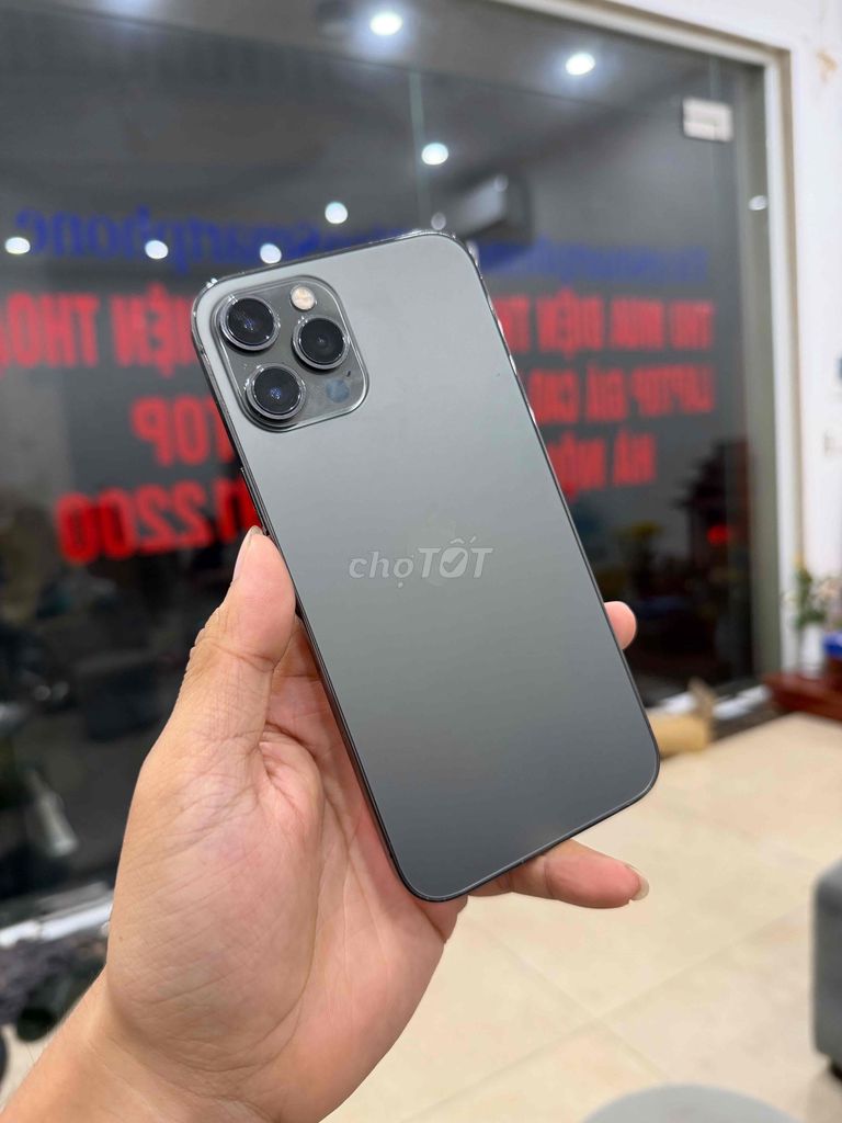 Apple iPhone 12 Pro Max 128GB Xám 100%. Mua bán Điện thoại tại Quận Đống Đa Hà Nội được đăng bởi Ng Hoang Anh hình 1