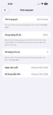 Apple iPhone 16 Pro Max Đã qua sử dụng
