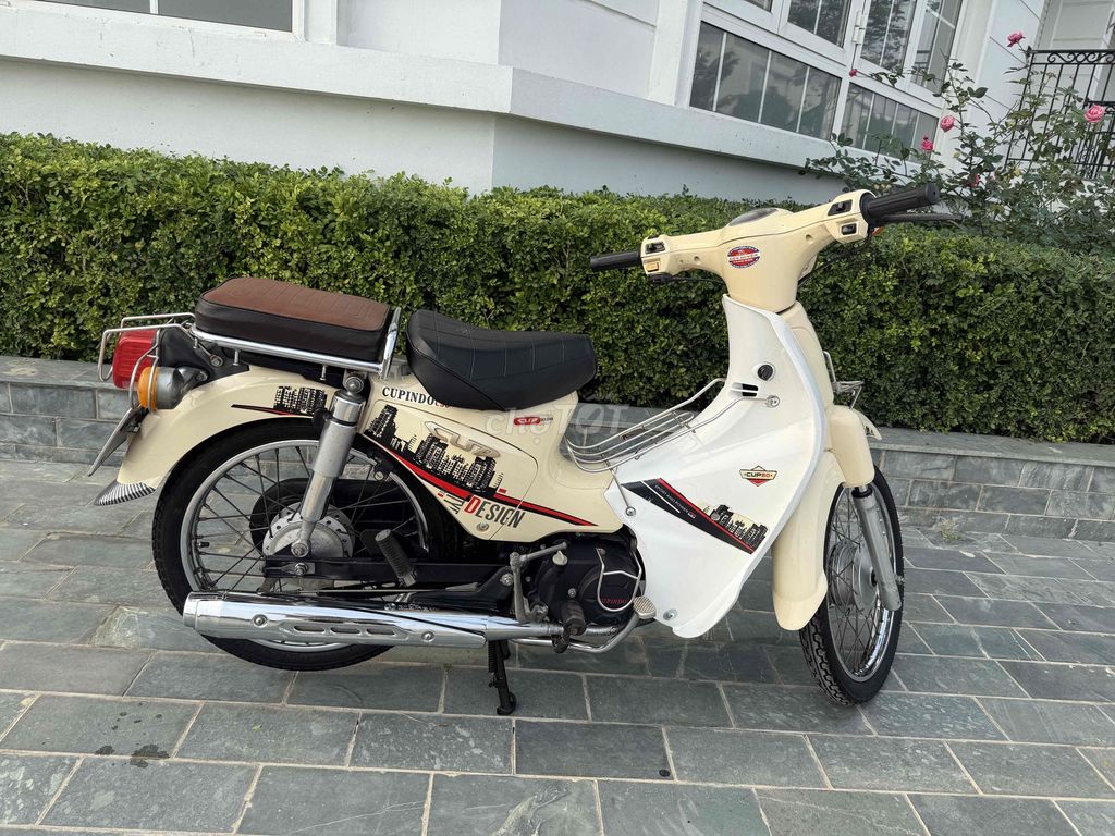 SYM Cub 50cc màu Kem. Mua bán Xe máy tại Quận Bắc Từ Liêm Hà Nội được đăng bởi Hữu Nhuận hình 5