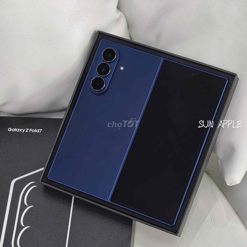 Z Fold 7 256GB Xanh Navy Fullbox chính hãng. Mua bán Điện thoại tại Quận Ninh Kiều Cần Thơ được đăng bởi SUN APPLE STORE hình 1
