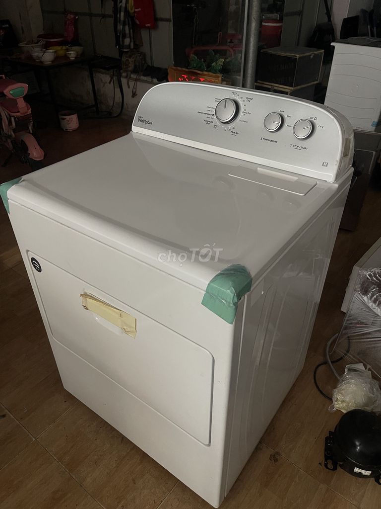 Máy sấy quần áo Whirlpool 15kg Trắng Mới. Mua bán Máy giặt tại Quận Liên Chiểu Đà Nẵng được đăng bởi Trần Anh Tuấn hình 1