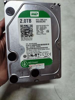 Ổ cứng HDD Western Green 2TB sk 100