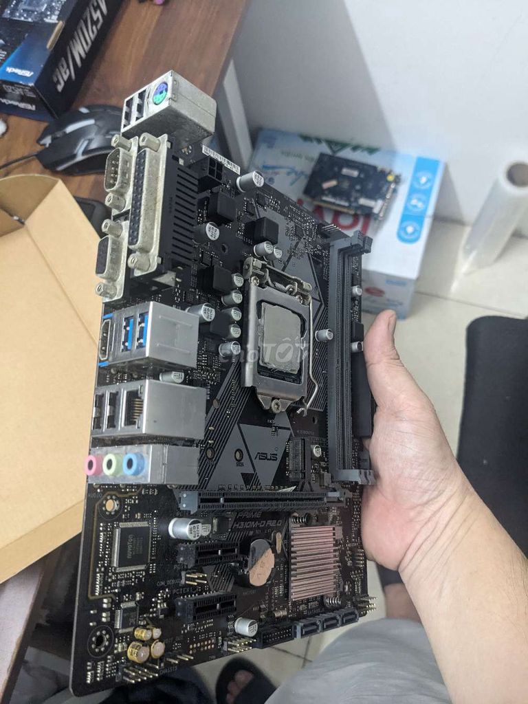 Combo asus h310 + i3 8100. Mua bán Linh kiện (RAM, Card...) tại Quận 8 Tp Hồ Chí Minh được đăng bởi SHIP hình 1