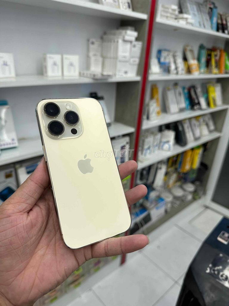 14 Pro 128GB Vàng zin full cần bán. Mua bán Điện thoại tại Thành phố Thủ Dầu Một Bình Dương được đăng bởi tiên hình 1