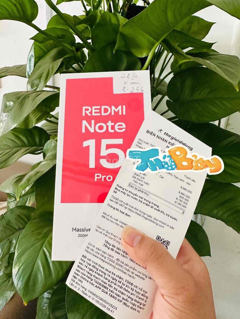 Xiaomi Redmi Note 15 Pro 256GB Xám. Mua bán Điện thoại tại Thành phố Biên Hòa Đồng Nai được đăng bởi An Phát hình 1