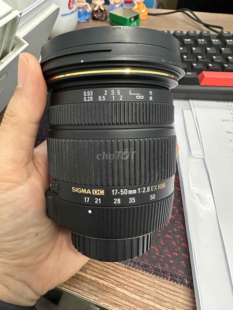 Ống kính Sigma 17-50mm f/2.8. Mua bán Máy ảnh, Máy quay tại Thành phố Thủ Đức Tp Hồ Chí Minh được đăng bởi Nguyễn Duy Hiếu hình 1