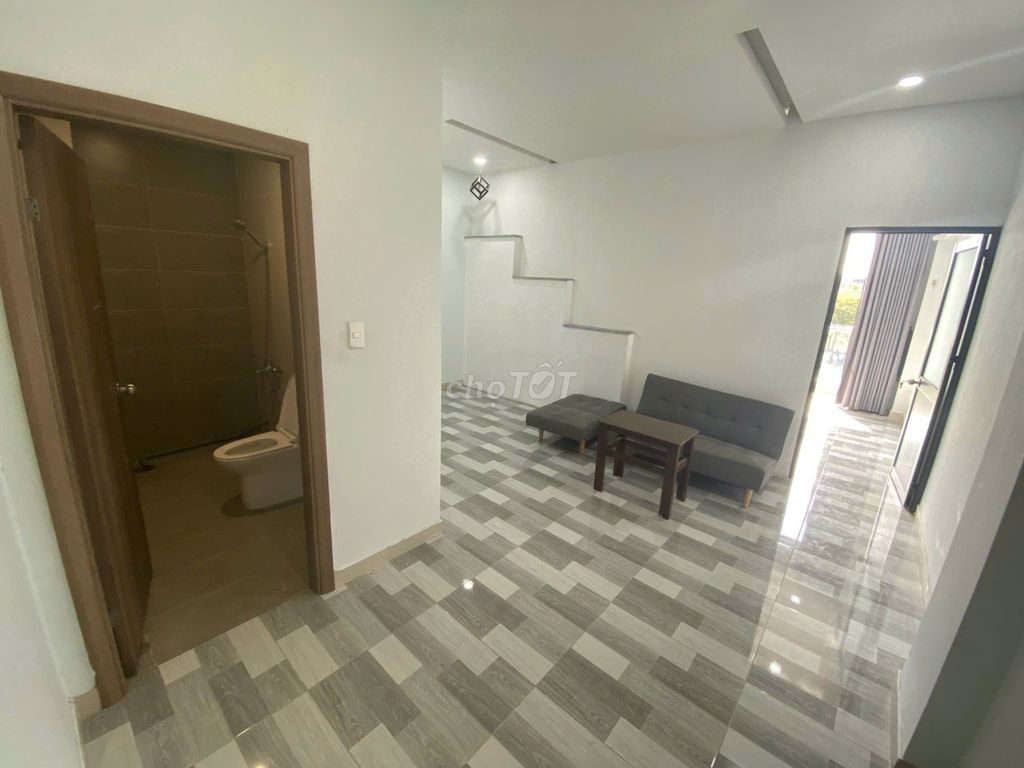 STUDIO BALCONY 40m2 - TÁCH BẾP - NGAY TRG VĂN LANG CS CHÍNH - FULL NT