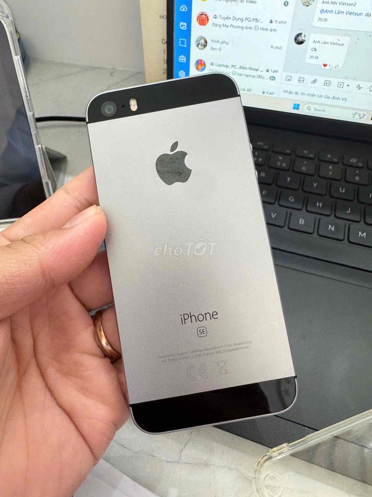 IPHONE SE sưu tầm có gl. Mua bán Điện thoại tại Quận Ninh Kiều Cần Thơ được đăng bởi mymy hình 1