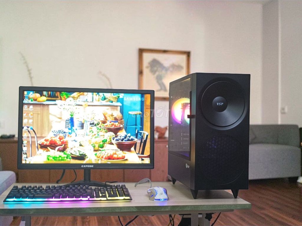 Bộ Vi tính văn phòng Gigabyte Core i3 LCD24" SSD. Mua bán Máy tính để bàn tại Quận Tân Bình Tp Hồ Chí Minh được đăng bởi Máy Lạnh Công Nghiệp hình 1