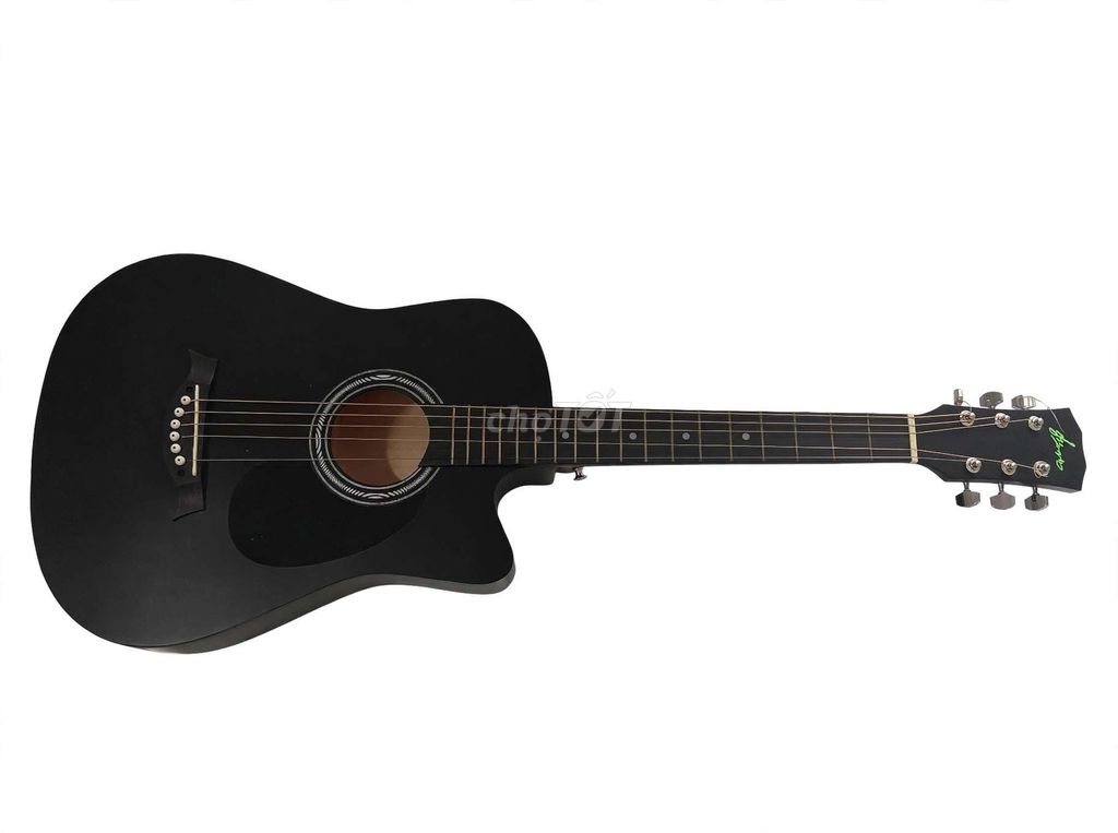 Đàn Guitar Acoustic Đen Đã qua sử dụng. Mua bán Nhạc cụ tại Huyện Châu Thành Long An được đăng bởi Philong hình 1