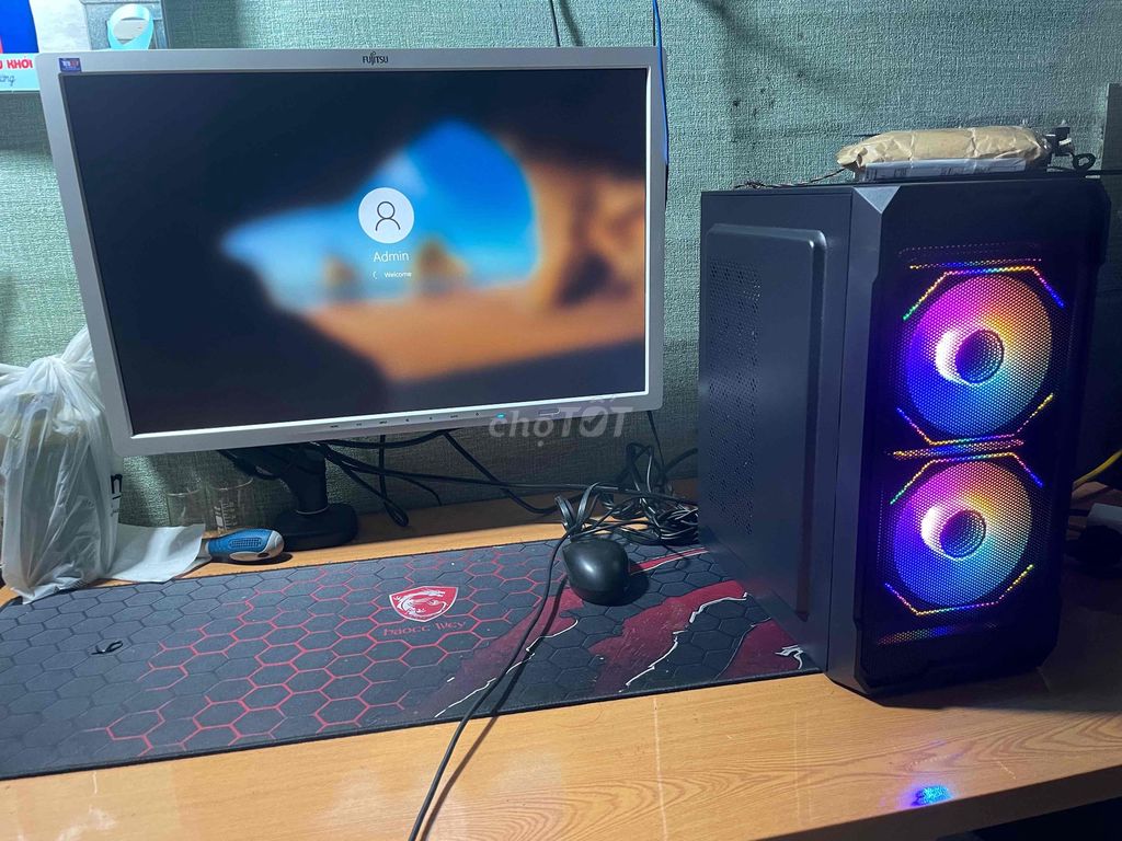 Fujitsu H81 G3260 24 inch 4GB/128GB Like New. Mua bán Máy tính để bàn tại Huyện Dương Minh Châu Tây Ninh được đăng bởi ĐỨC  hình 1