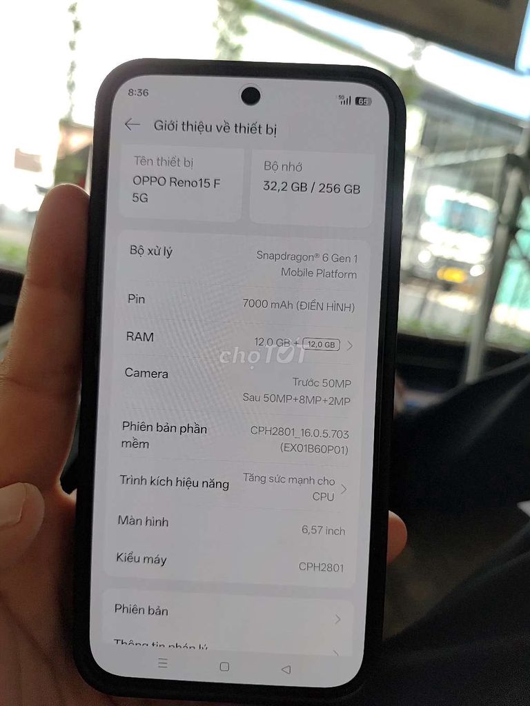 OPPO Reno15 F 5G 256GB. Mua bán Điện thoại tại Quận Bình Tân Tp Hồ Chí Minh được đăng bởi Hieu Tran Van hình 1