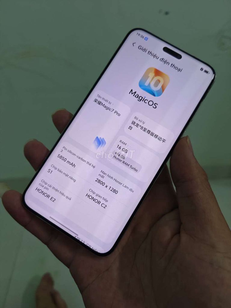 Honor Magic 7 Pro 16GB/512GB Trắng. Mua bán Điện thoại tại Huyện Tiên Lãng Hải Phòng được đăng bởi Mờ Rờ Khánh hình 1