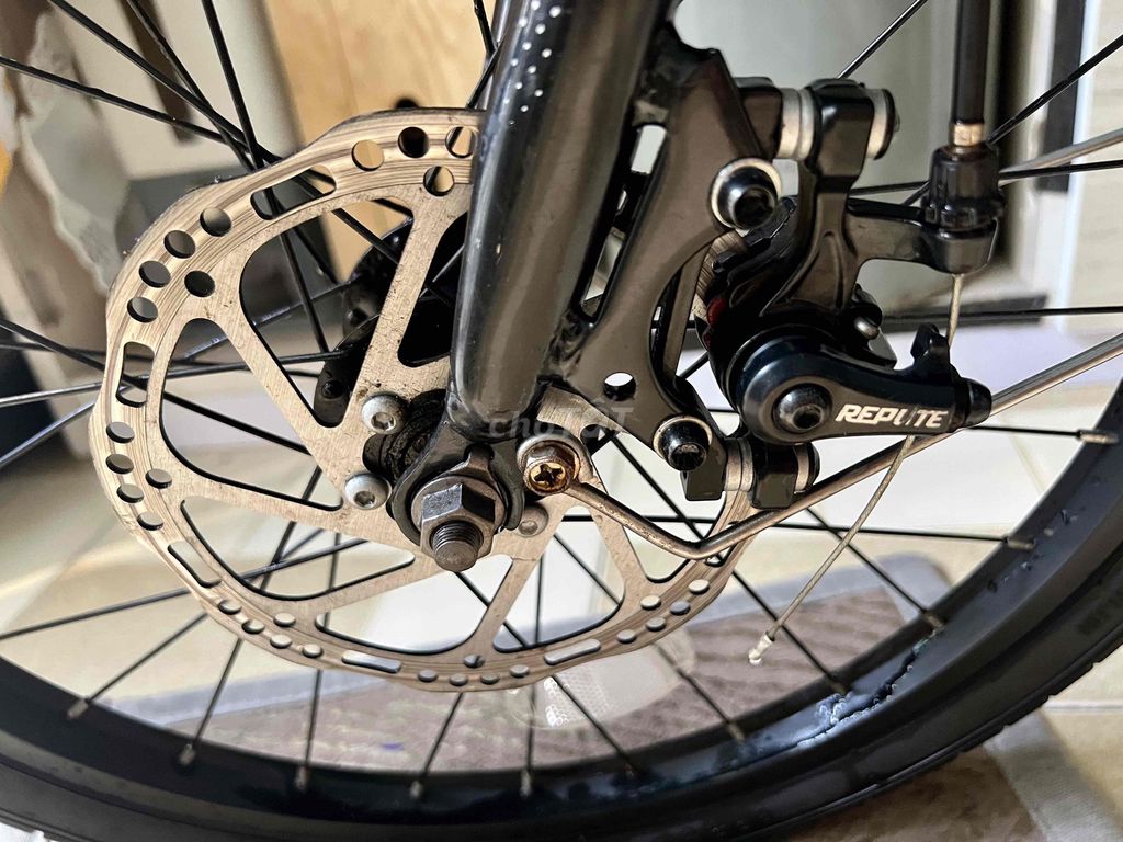 Xe đạp gấp Trinx Life 2.0 Đen Mới 99%. Mua bán Xe đạp tại Quận 4 Tp Hồ Chí Minh được đăng bởi Trần Mai Khanh hình 3