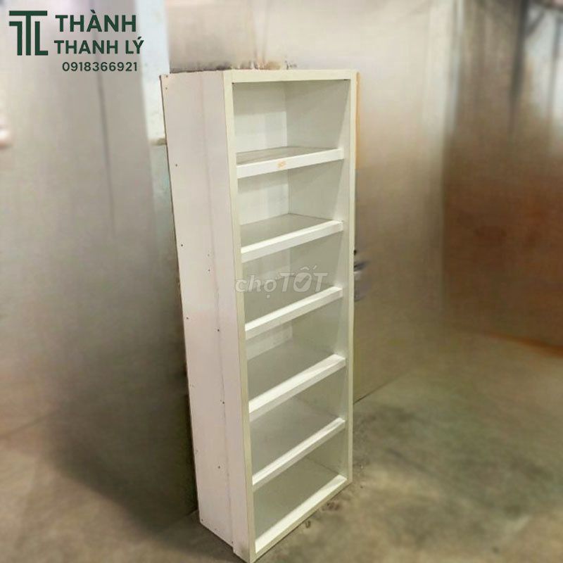 Kệ Sách Gỗ MDF Trắng Nhiều Tầng Đẹp 90%. Mua bán Tủ, kệ gia đình tại Quận Bình Thạnh Tp Hồ Chí Minh được đăng bởi Thành Thanh Lý  hình 1