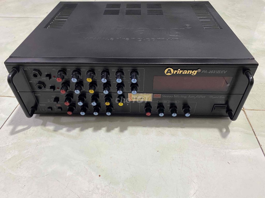Amply Arirang PA-203IIIEV Đen chín hảng. Mua bán Tivi, Âm thanh tại Thành phố Dĩ An Bình Dương được đăng bởi mỷ huyền dỉ an BD hình 1