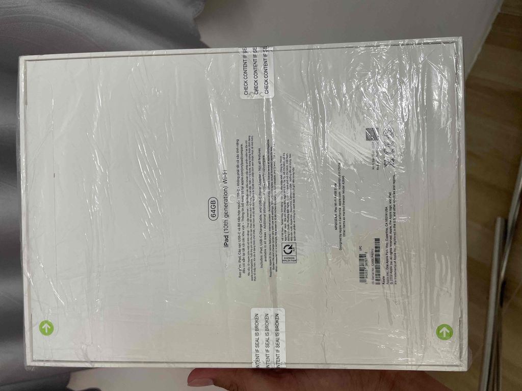 Bán ipad gen 10 64gb wifi màu bạc - new seal