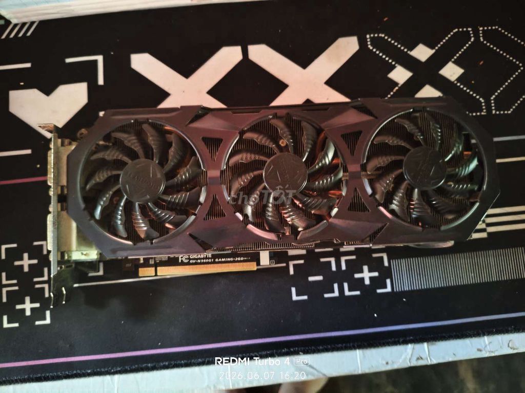 Card đồ họa Gigabyte GV-N960 2gd5 G1 GAMING-2GD. Mua bán Linh kiện (RAM, Card...) tại Huyện Ia Grai Gia Lai được đăng bởi lam Van hình 1