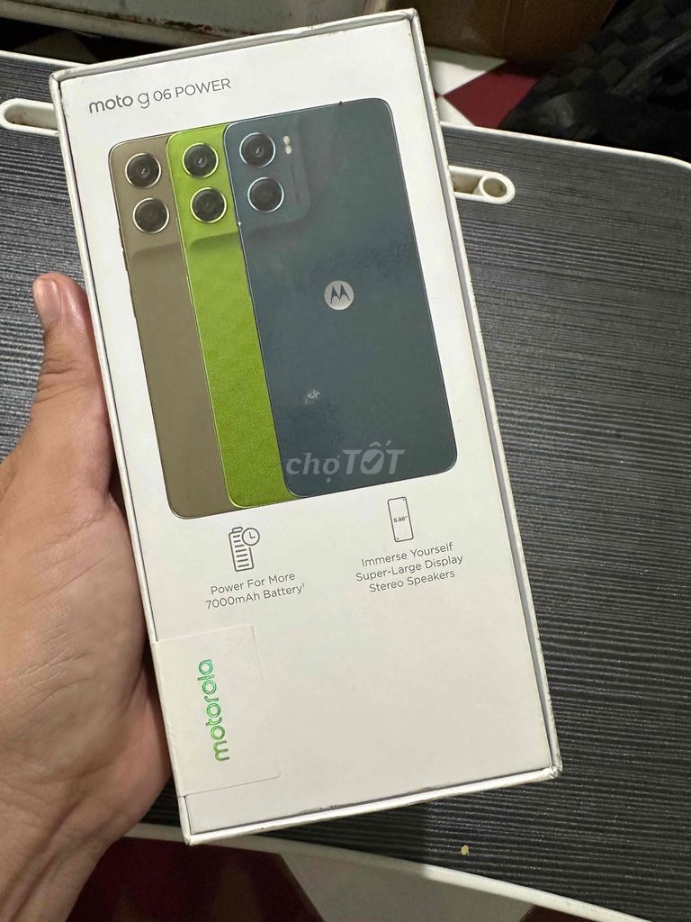 Motorola Moto G06 Power Nâu Mới 100%. Mua bán Điện thoại tại Quận Phú Nhuận Tp Hồ Chí Minh được đăng bởi Đặng long hình 1