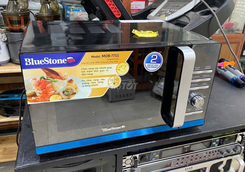 Lò vi sóng Bluestone MOB-7755 25L có nướng 1tr. Mua bán Bếp, lò, đồ điện nhà bếp tại Thành phố Biên Hòa Đồng Nai được đăng bởi Thanh lý lô hình 1