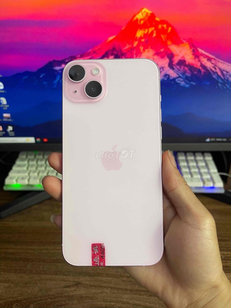 iPhone 15 Plus 128GB Hồng  Zin All LL/A Mỹ 99%. Mua bán Điện thoại tại Quận Lê Chân Hải Phòng được đăng bởi Huy Tưởng Mobile hình 1