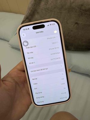 iPhone 16 Pro 512GB Quốc Tế. Mua bán Điện thoại tại Quận Thanh Xuân Hà Nội được đăng bởi Nguyễn Bảo Sơn