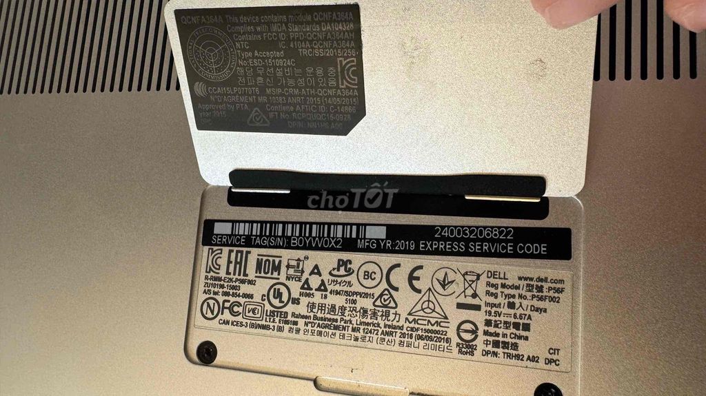 Bán Dell XPS 15 9570 xách tay Pháp. Mua bán Laptop tại Quận Bình Thạnh Tp Hồ Chí Minh được đăng bởi Marc Huynh hình 5