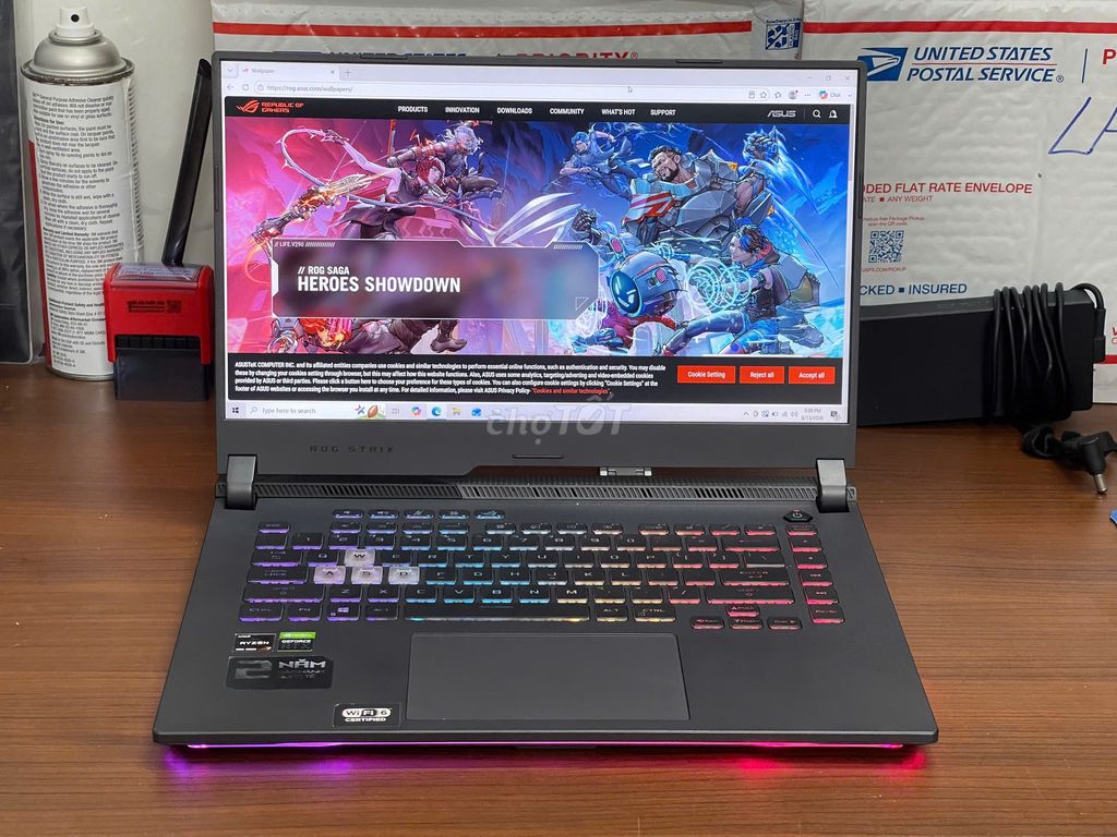 Asus ROG Strix G15 R7 4800H 16GB/512GB RTX 3050 Ti. Mua bán Laptop tại Quận Tân Phú Tp Hồ Chí Minh được đăng bởi LAPTOPTOTVN hình 1