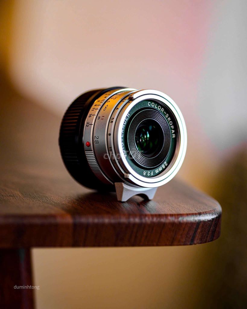 Ống kính Voigtlander Color Skopar 28mm F2.8 II Bạc. Mua bán Máy ảnh, Máy quay tại Thành phố Rạch Giá Kiên Giang được đăng bởi Dư Minh Tòng hình 1