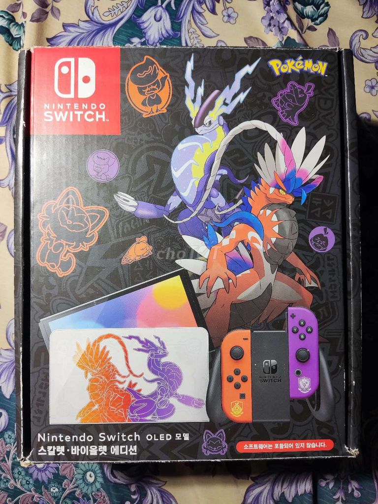 Nintendo Switch OLED Pokemon hack 128GB Full Box