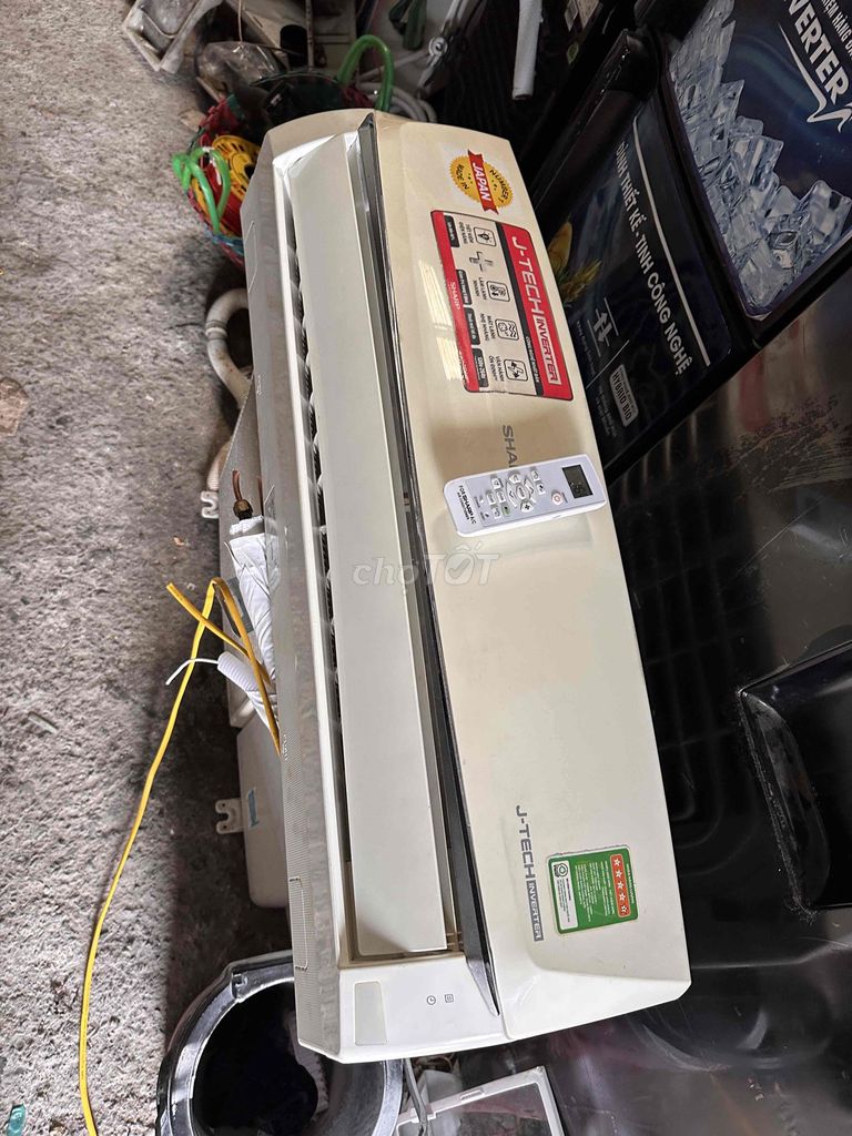 Máy lạnh Sharp 1.5 HP Inverter Thái Lan. Mua bán Máy lạnh, điều hoà tại Thành phố Thủ Đức Tp Hồ Chí Minh được đăng bởi Hoàng việt hình 1
