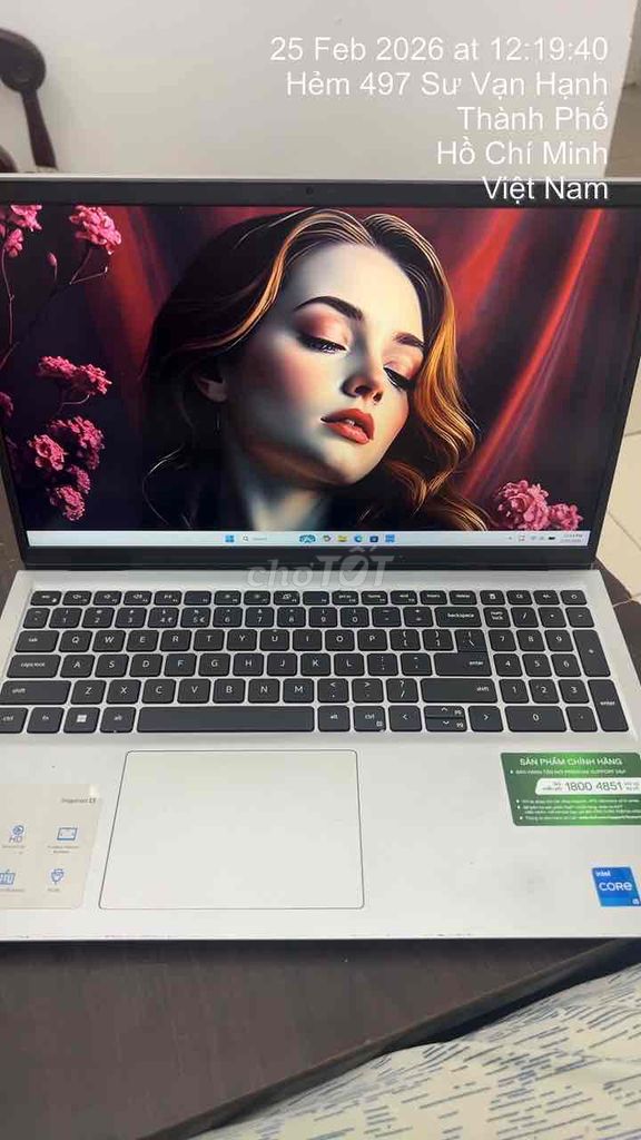 Dell Inspiron i5 thế hệ 12 16GB/256GB Bạc. Mua bán Laptop tại Quận Tân Bình Tp Hồ Chí Minh được đăng bởi Oriflamer HCM hình 1