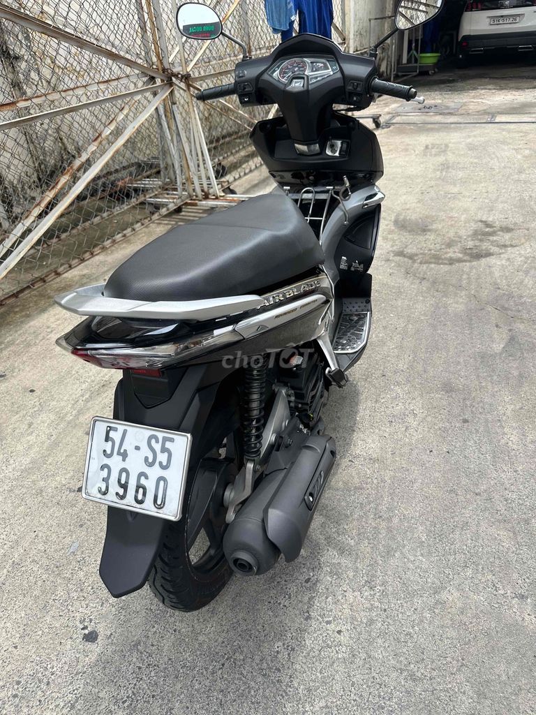 Honda Air Blade FI 2009 Черно-серебристый