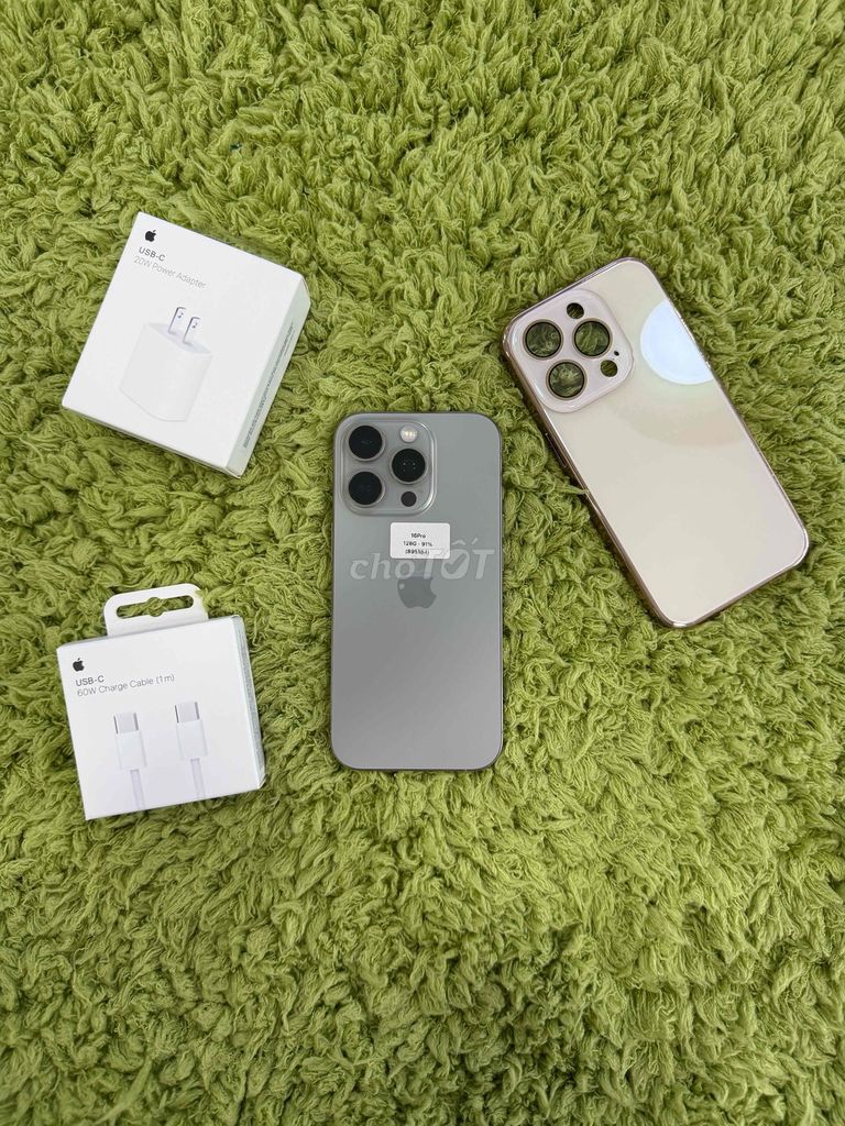 Apple iPhone 16 Pro Titanium Xám. Mua bán Điện thoại tại Quận Ngô Quyền Hải Phòng được đăng bởi lê thanh thuỷ hình 1