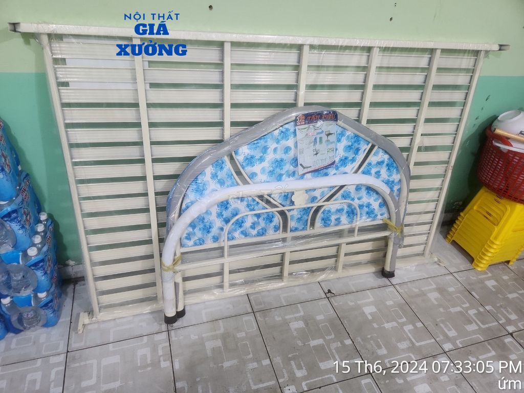 Giường sắt mới 100%  /// giao ráp miễn ship ạ --. Mua bán Giường, chăn ga gối nệm tại Thành phố Thủ Đức Tp Hồ Chí Minh được đăng bởi Nội thất giá xưởng TL hình 1