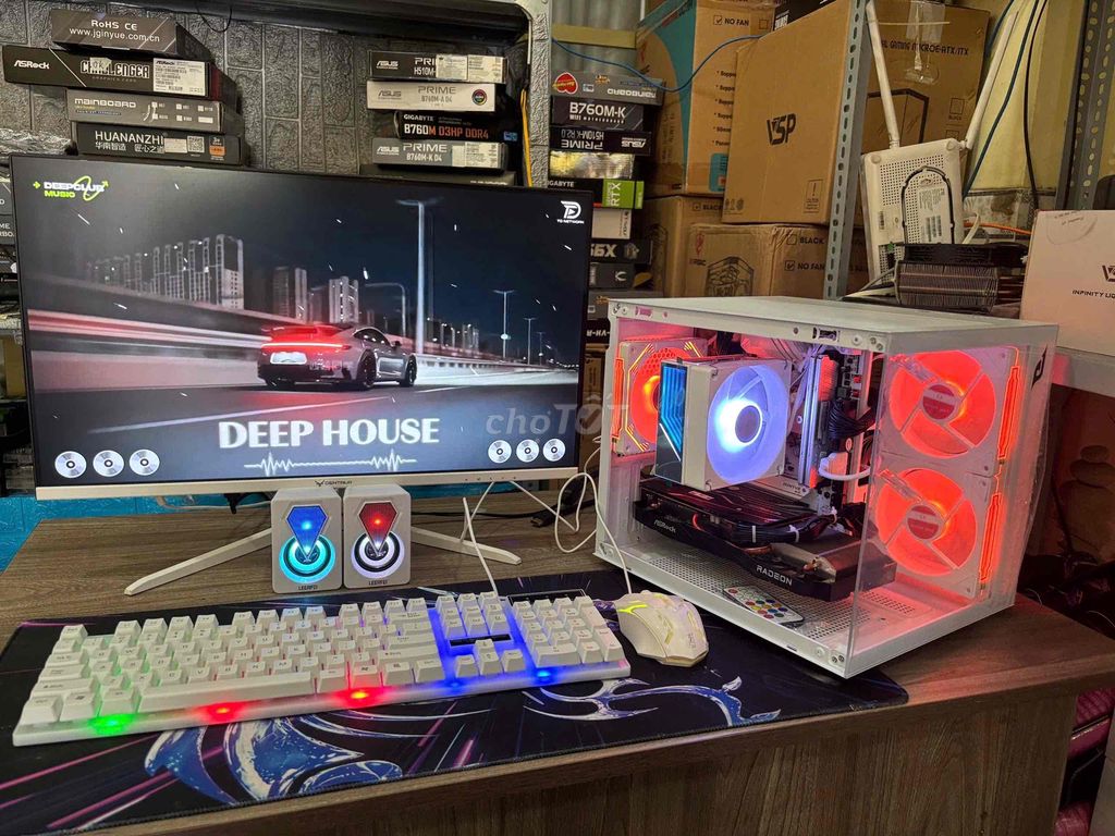 BỘ PC LÀM ĐỒ HOẠ. CHIẾN GAME CỰC NGON. Mua bán Máy tính để bàn tại Quận 12 Tp Hồ Chí Minh được đăng bởi VINH THÀNH COMPUTER hình 1